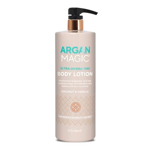 Argan Magic Ultra-Hydrating Coconut & Vanilla Body Lotion - 32 oz