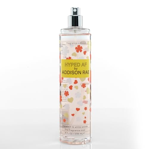 Addison Rae Hyped Fragrance Mist for Women - Woody Citrus Scent