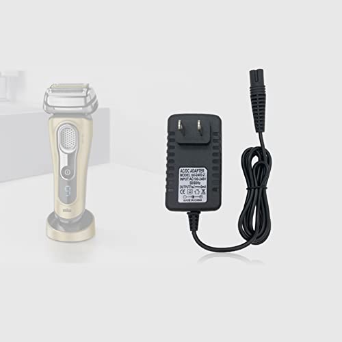 Braun Shaver Charger Replacement 12V Power Supply for Series 1-9