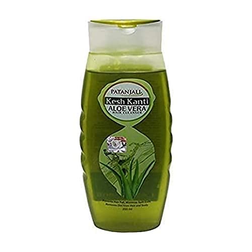 Patanjali Aloe Vera Hair Cleanser 200ML - Gentle Natural Hair Wash