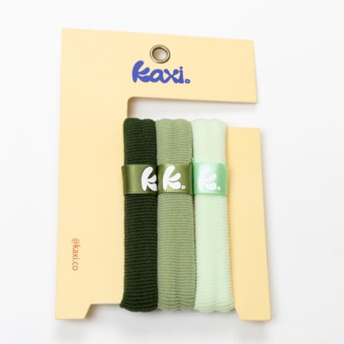 KAXI High Intensity Nylon Hair Ties - Gentle No-Damage Ponytail Holders