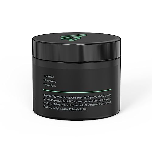 Men's Wax Pomade with Strong Hold & Semi-Shiny Finish - Ethos Styling