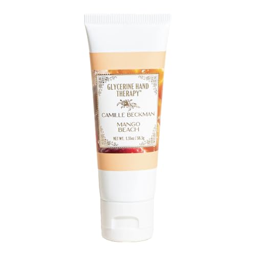 Camille Beckman Mango Beach Hand Therapy Cream - Deep Hydrating, Non-Greasy 1.35 oz