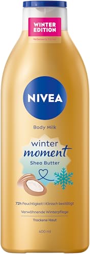 NIVEA Winter Moment Rich Daily Body Lotion with Shea & Macadamia Oil, 400ml