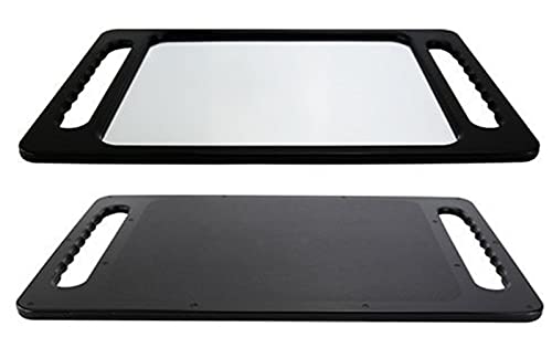Nerien Large Handheld Barber Mirror – Professional Salon Mirror with Handle