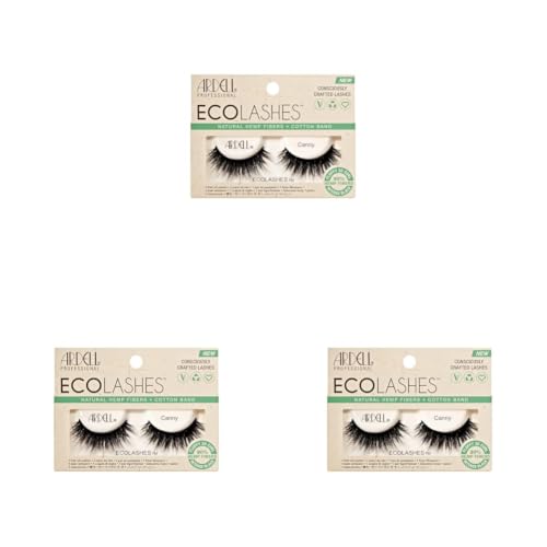 Ardell Eco Lashes Canny - Full Volume, Pack of 3