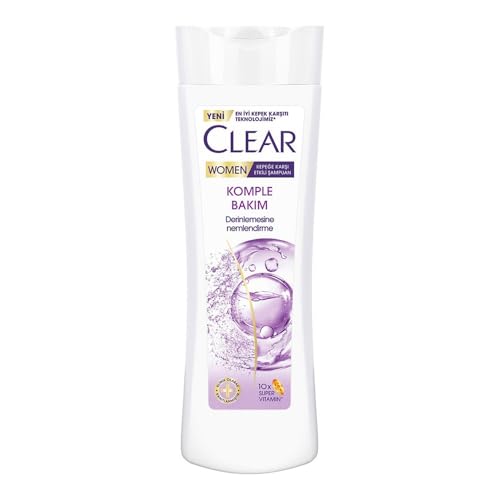 Clear Women Anti-Dandruff Shampoo with Vitamin Complex, 350 ML