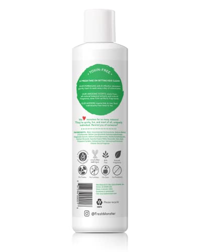 Fresh Monster 2-in-1 Kids Shampoo & Conditioner, Coconut, 8.5 oz