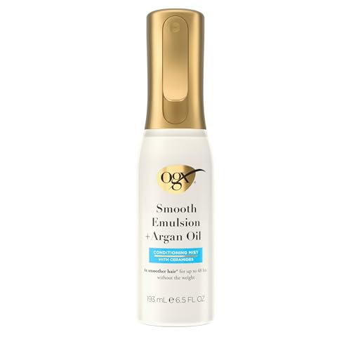OGX Argan Oil Conditioning Hair Mist | Lightweight Damage Repair Spray 6.5 oz