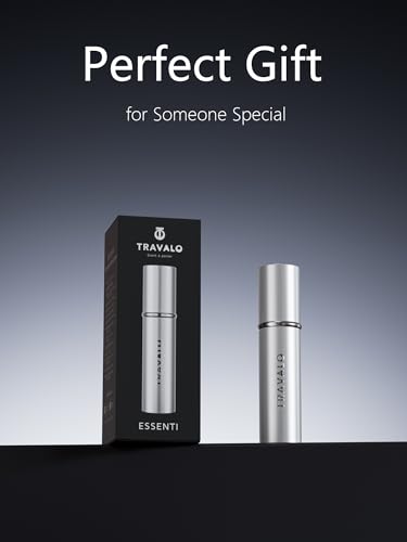 Travalo Refillable Perfume Atomizer - Silver 5ml Travel Size