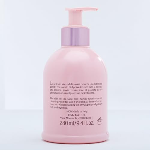 L'Erbolario Shades of Dahlia Moisturizing Facial Cleansing Gel - 9.4 Oz