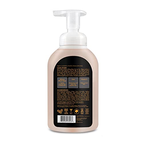 SheaMoisture African Black Soap Foam Body Wash for Troubled Skin