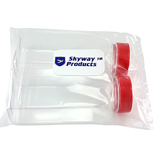 Skyway 32 OZ Plastic Spice Bottles Set of 2 - BPA Free Shaker Jars