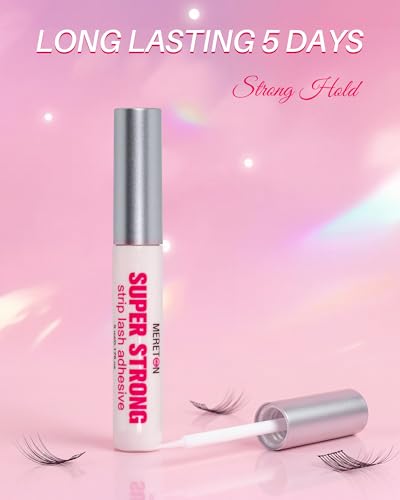 5-Day Strong Hold Eyelash Glue - Waterproof & Hypoallergenic