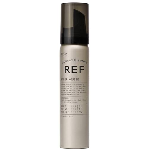 REF 345 Fiber Hair Mousse 2.53 oz Volumizing & Color Safe
