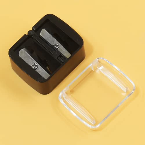 BokWin Dual Makeup Pencil Sharpener - 5 Pack for Eyeliner & Lipliner