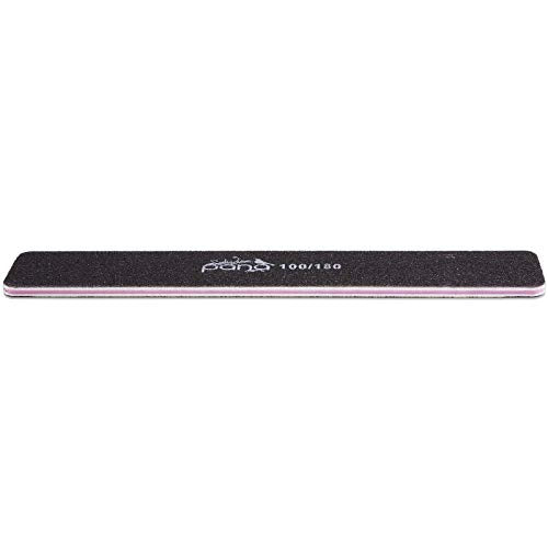 PANA 10PCS Jumbo Double Sided Nail Files - 100/180 Grit