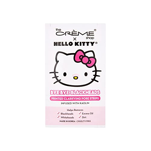 The Crème Shop Hello Kitty Nose Pore Strips - Blackhead Removal Pack of 6