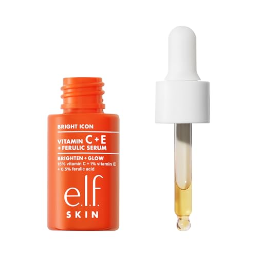 e.l.f. SKIN Brightest Besties Duo, Vitamin C Face Serum & Eye Cream Set