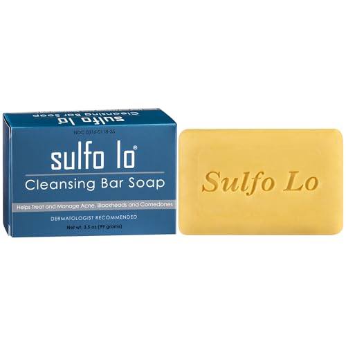 Sulfo-Lo Sulfur Cleansing Bar Soap for Face & Body 3.5 Ounce - Pack of 1