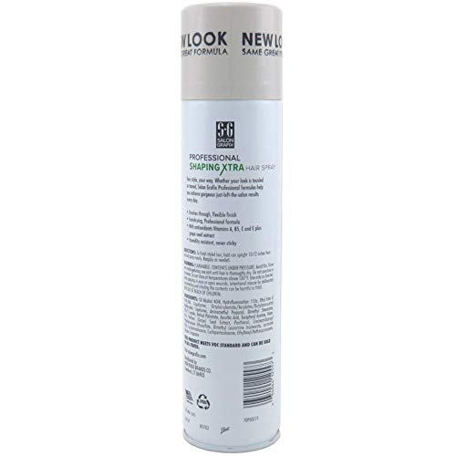 Salon Grafix Extra Super Hold Hairspray - 10 oz (2 Pack)