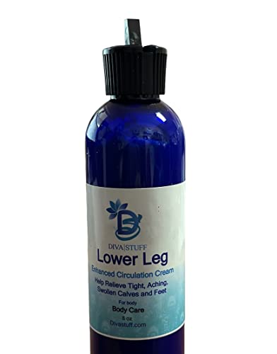 Diva Stuff Cooling Leg and Foot Cream - Natural Relief for Swollen Feet