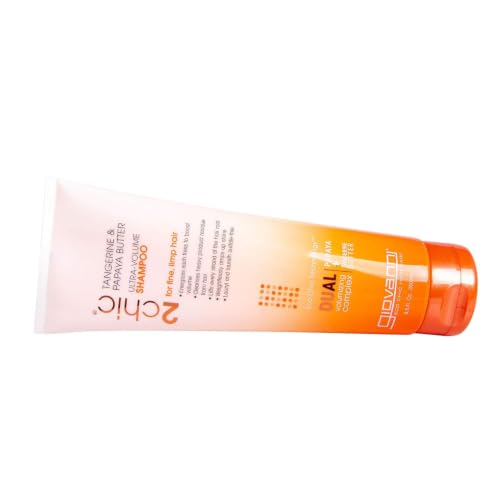 GIOVANNI 2chic Ultra-Volume Shampoo with Tangerine & Papaya Butter – 8.5 oz