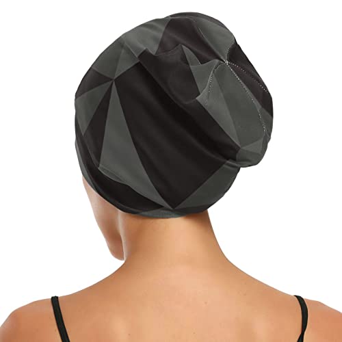 ElliTarr Satin Lined Sleep Cap - Slouchy Beanie for Hair Protection