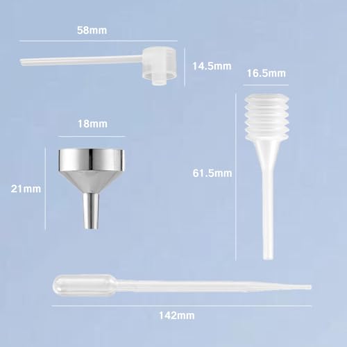 Perfume Dispenser Tool Kit - 13Pcs for Easy Refills & Transfers