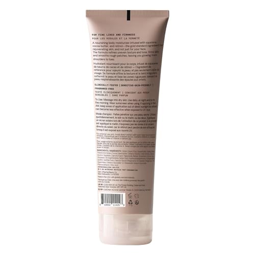Versed Press Restart Retinol Body Lotion - Cocoa Butter & Squalane, 8 Fl Oz