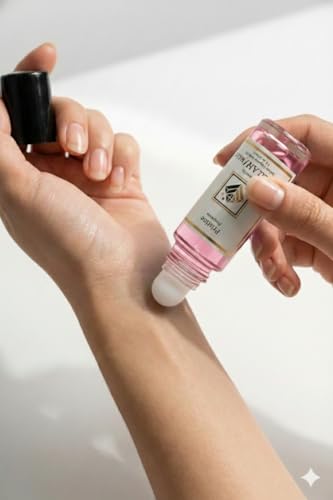 Pristine Pink PSY Roll-On Fragrance Body Oil, 30ml - Alcohol-Free Perfume