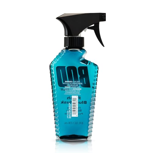 BOD Man Fresh Blue Musk Body Spray - 8 fl oz Invigorating Scent
