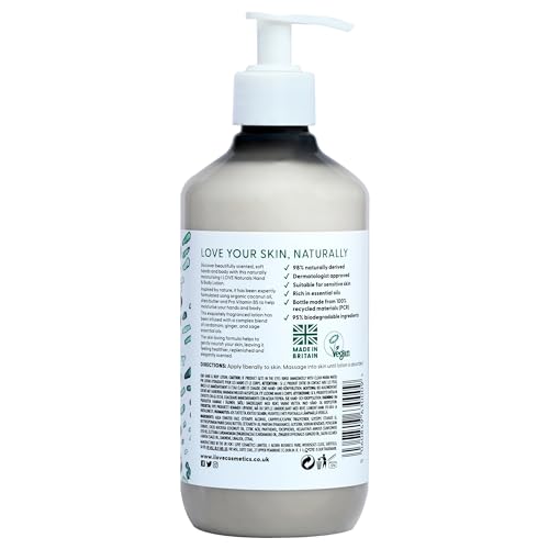 I LOVE Naturals Lime, Ginger & Cardamom Hand & Body Lotion 16.9oz - Moisturizing Vegan Skincare