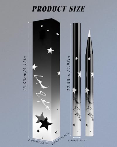 Lestpola Red Liquid Eyeliner Pencil - 24H Waterproof Matte Eye Liner