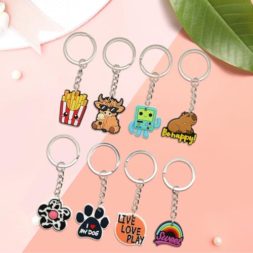 Cute Bulk Keychains - Random Accessories for Bags & Keys
