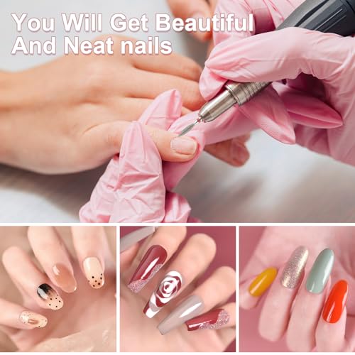 10Pcs Flame Shape Nail Drill Bits - Professional Cuticle Care