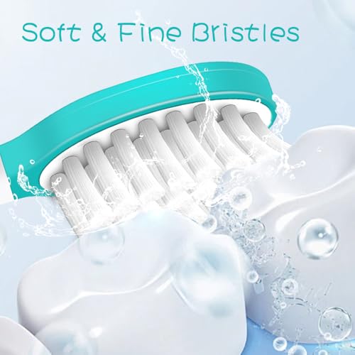 Kids Replacement Toothbrush Heads for Philips Sonicare, 10 Pack Soft Bristles