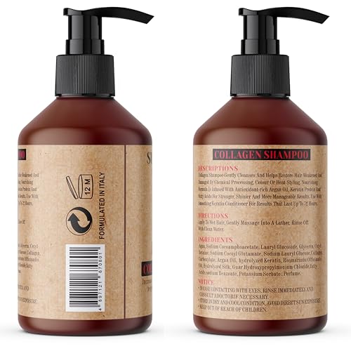 Collagen Shampoo for Women - Thickening & Growth Formula, 16.9 oz