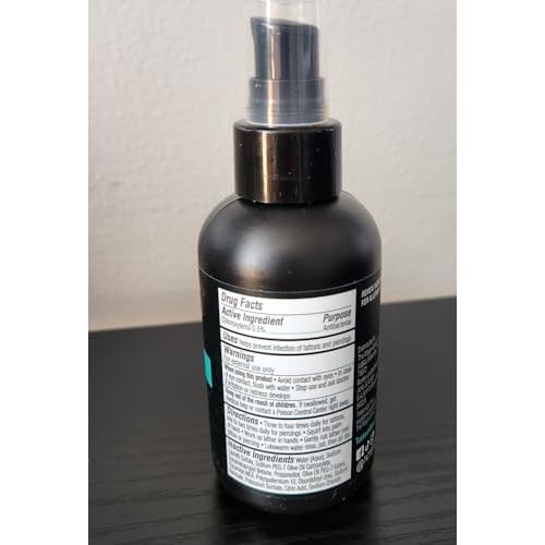 Tattoo Goo Cleansing Soap, 3 oz, For Piercing & Tattoo Aftercare, Hydrates and Cleans Dirt, pH Balanced Soap, Leaves No Residue, No Fragrance, Alcohol, Laonin or Petroleum Jelly