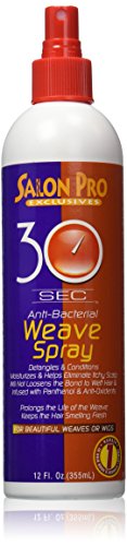 Salon Pro 30 Second Weave Spray - 12 oz Hair Styling Spray