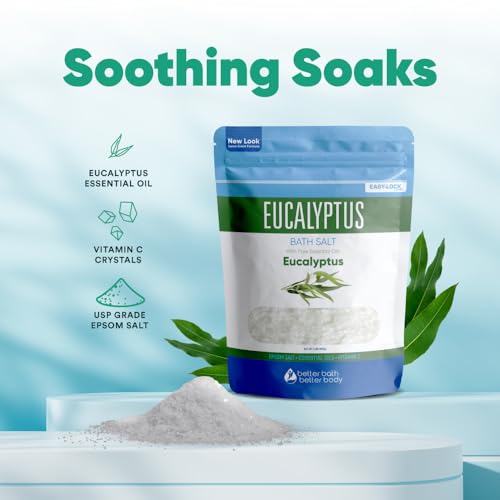 Better Bath Better Body Eucalyptus Epsom Salt Soak - 32 Oz Natural Bath Salt