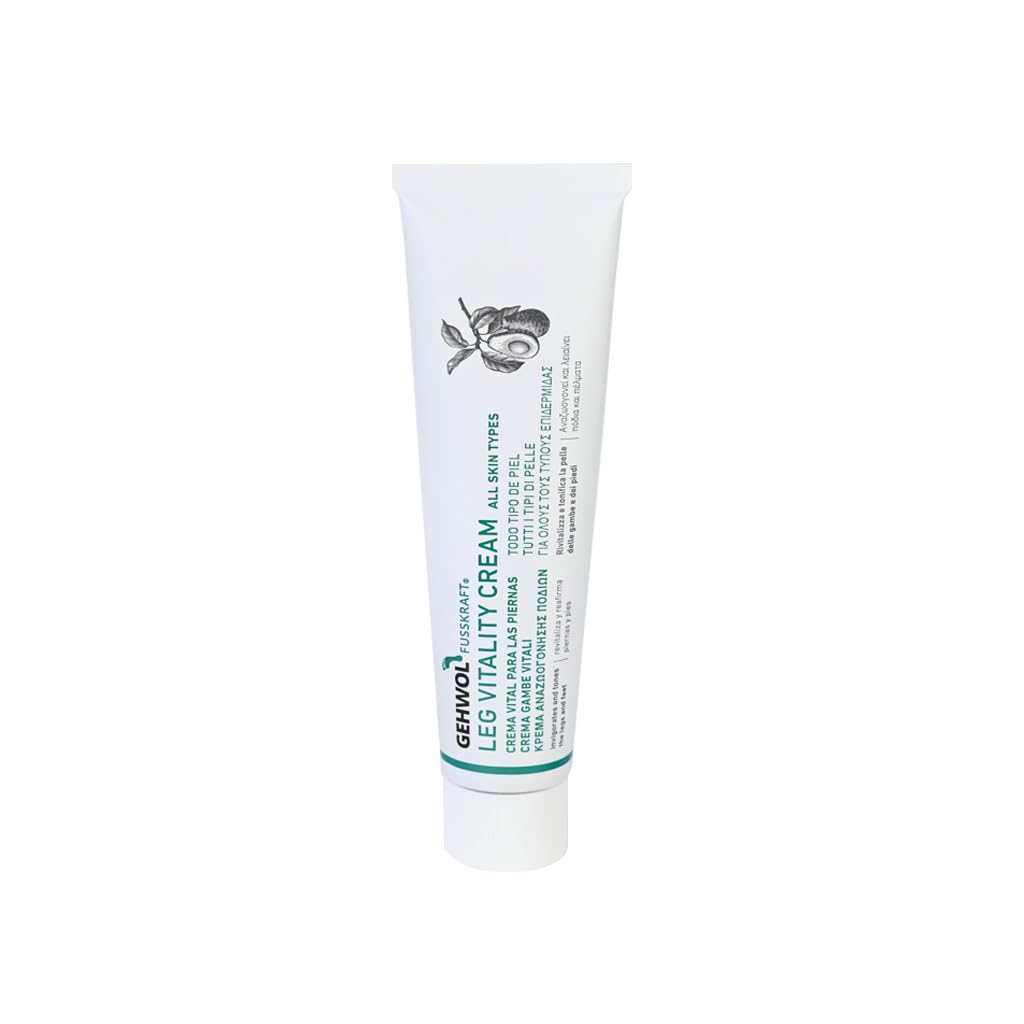 GEHWOL Leg Vitality Cream - Soothing Relief for Tired Legs | 4.4 Ounce