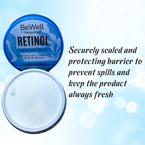 Retinol Renewing Cream 8oz - Anti-Aging Hydrating Formula