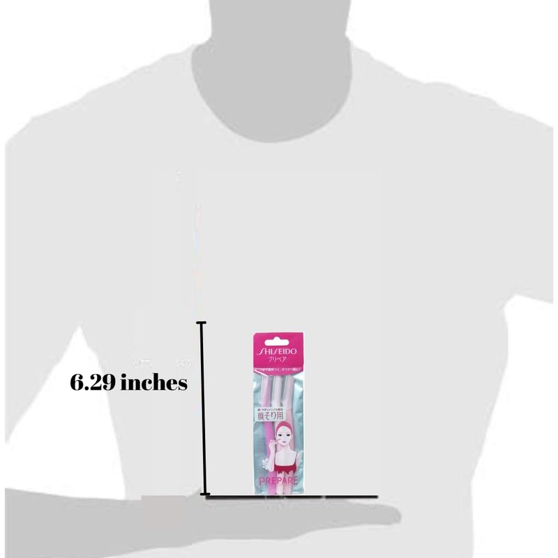 Senka Japanese Facial Razor Prepare 3pcs Set Of 3