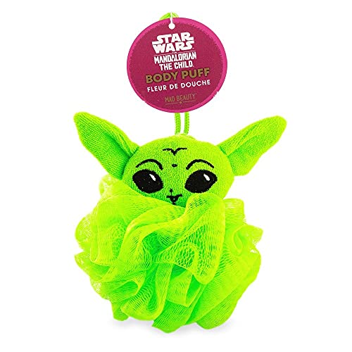 MAD Beauty Disney Mandalorian Shower Puff - Soft Lathering Bath Accessory