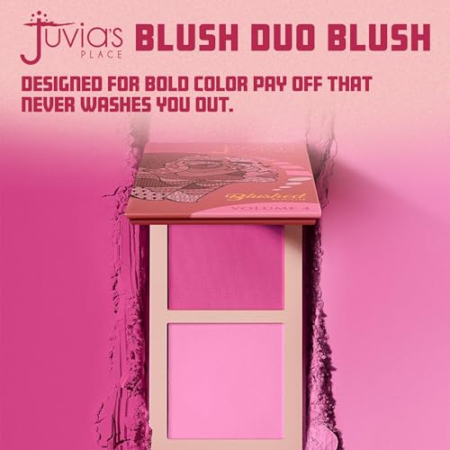 Juvia's Place Duo Blush Volume 4 - Highly Pigmented Matte Powder Blush