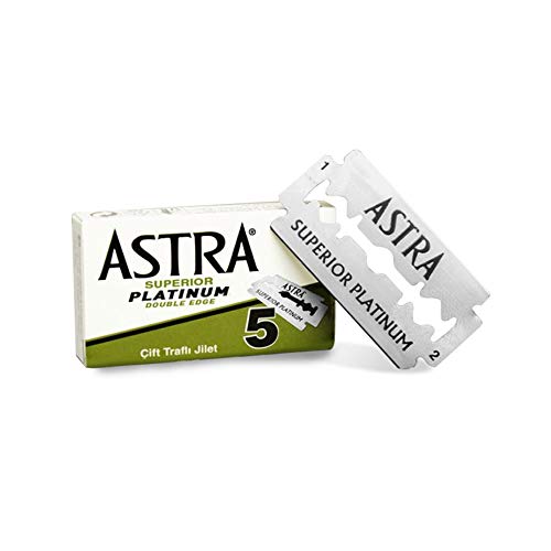 Astra Superior Platinum Double Edge Razor Blades - 200 Count