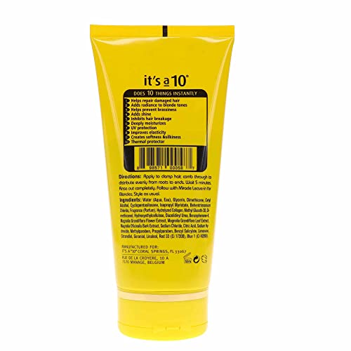 It's a 10 Miracle Five Minute Hair Repair for Blondes - 5 Oz