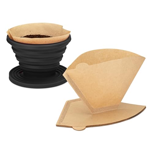 COLETTI Sierra Collapsible Camping Coffee Dripper with Filters