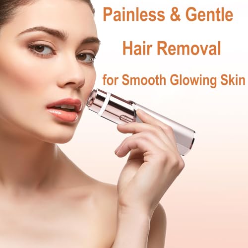 Generation 3 Replacement Heads for Finishing Touch Flawless Facial Hair Remover Gen 3 - Double Precision Enhanced Floating Blades Heads for NEW Flawless Gen 3, PACK of 6, w/Storage Case & Clean Brush